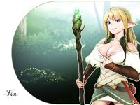 [Horiishi Horuto] Fel to Mana no Mori -Taieki de Tairyoku Kaifuku sasetekureru Bakunyuu Healer Elf [English]