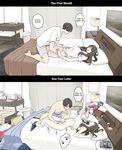 A Day in the Life of a Couple: Their First Month Living Together vs. One Year Later [English]