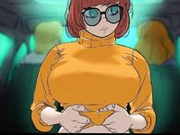 Velma showing her tits  [Scooby-Doo]